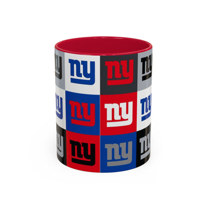 ny repeat Colorful Mugs (11oz, 15oz)