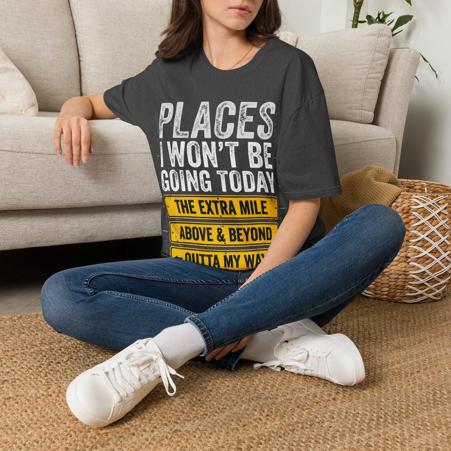 Places I won't be going Unisex Softstyle T-Shirt