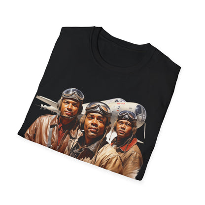Tuskegee Airmen Unisex Softstyle T-Shirt - Celebrating History and Heritage