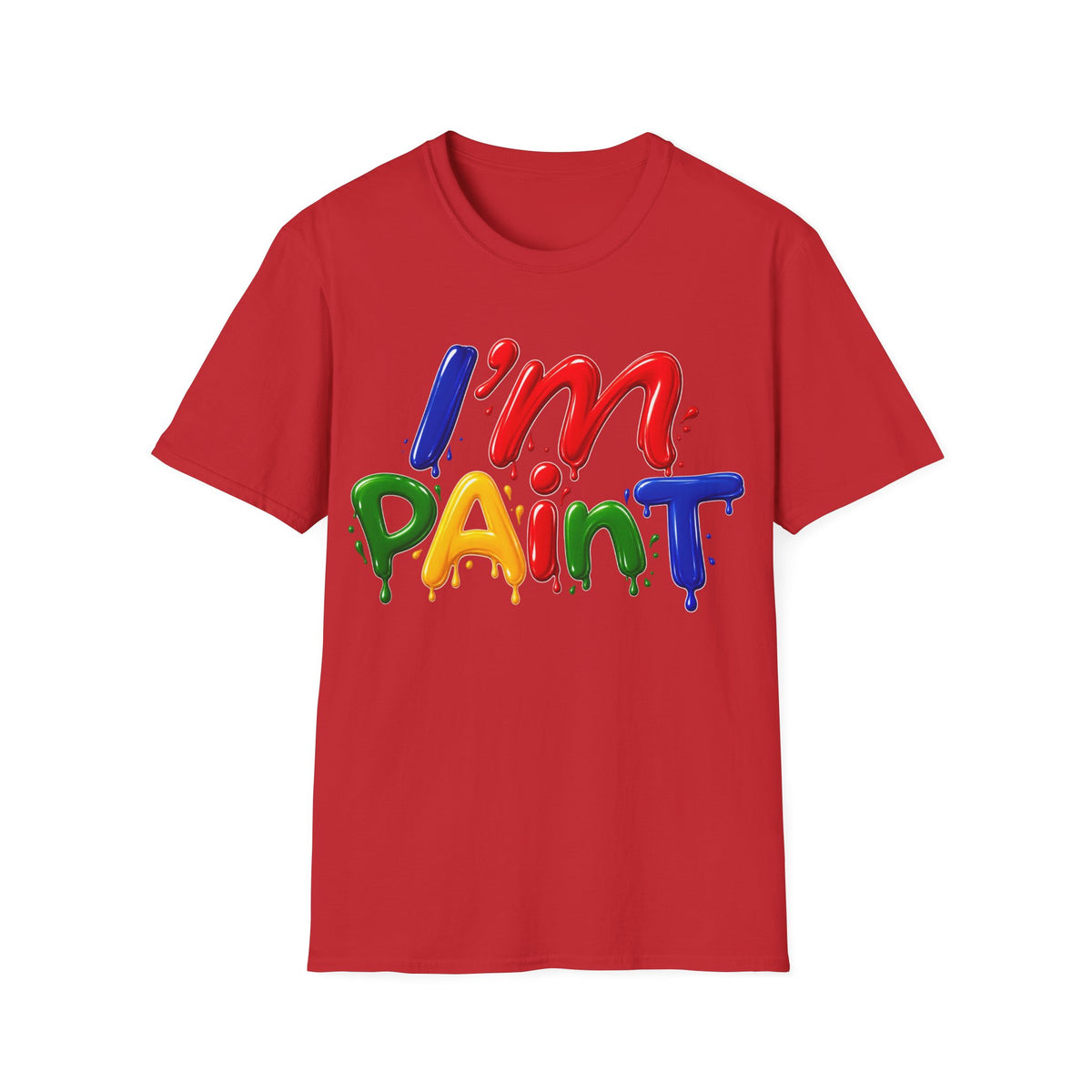 I'm Paint Unisex Softstyle T-Shirt
