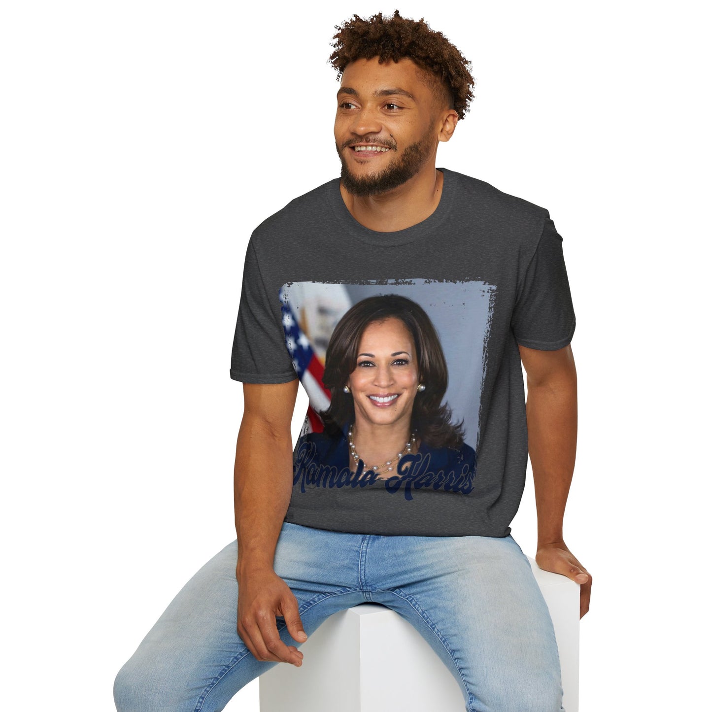 KH portrait Unisex Softstyle T-Shirt