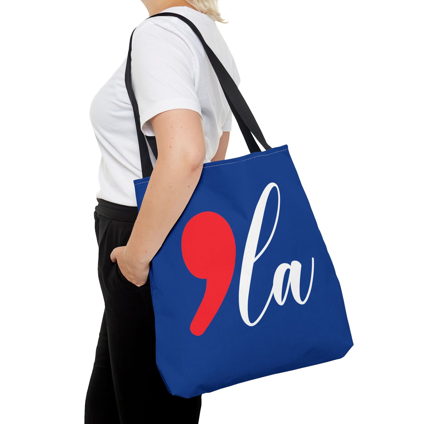 Comma la Tote Bag (AOP)