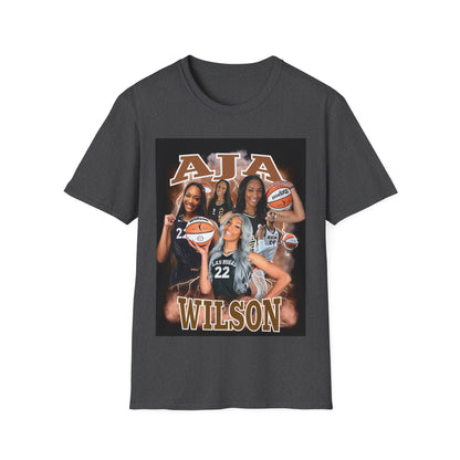 A wilson collage, dark Unisex Softstyle T-Shirt