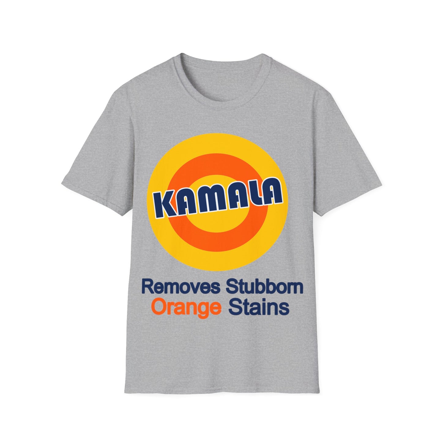 Kamala removes stubborn orange stain Unisex Softstyle T-Shirt