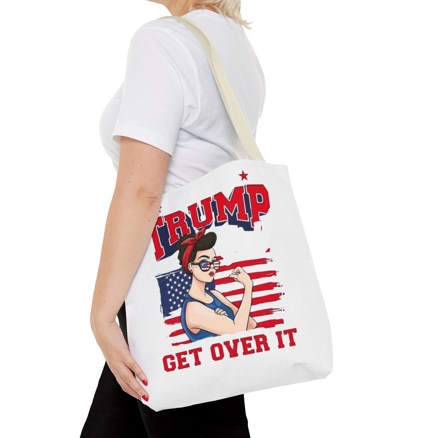 Trump get over it Tote Bag (AOP)