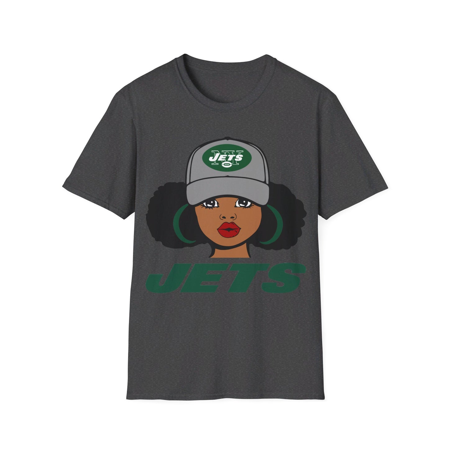 Puff woman nyj Unisex Softstyle T-Shirt