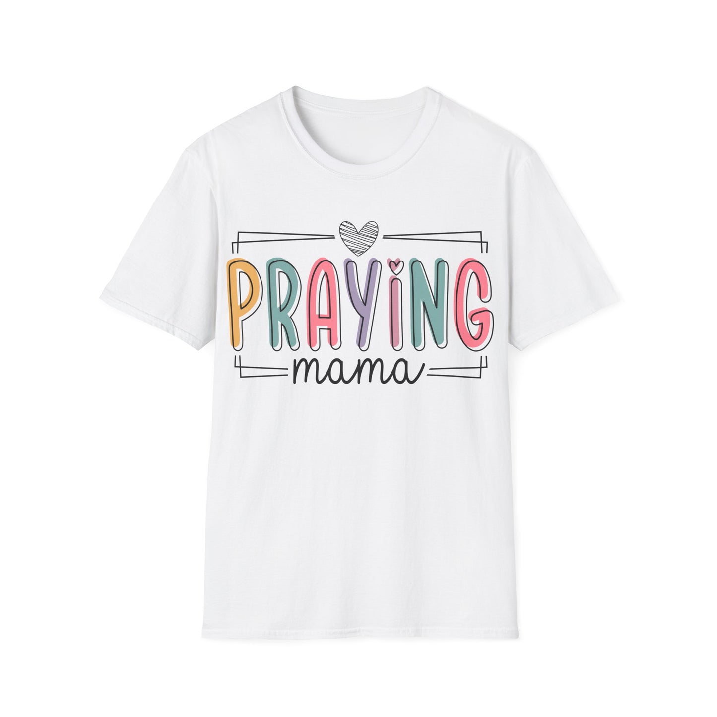 Praying Mama Unisex Softstyle T-Shirt