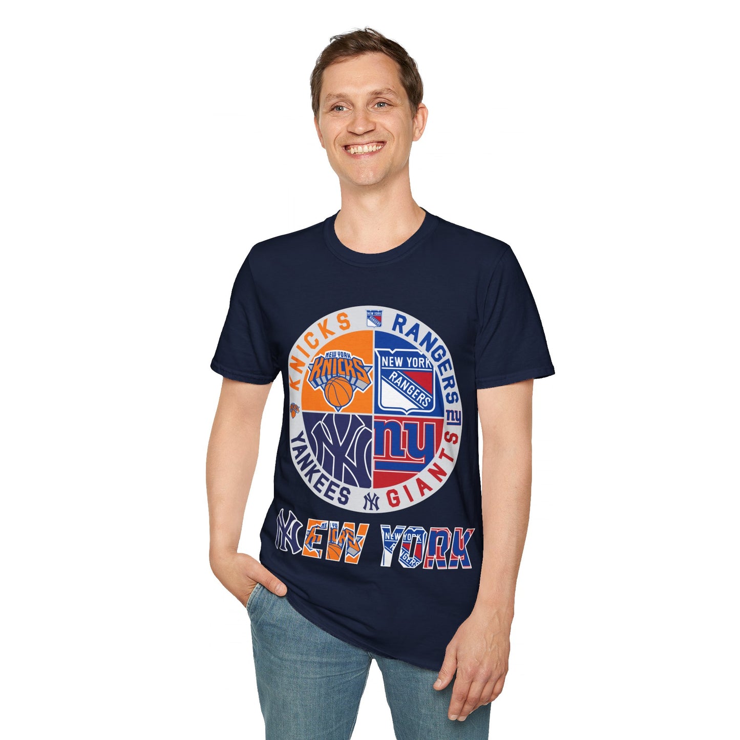 Sports Collage 1 Unisex Softstyle T-Shirt