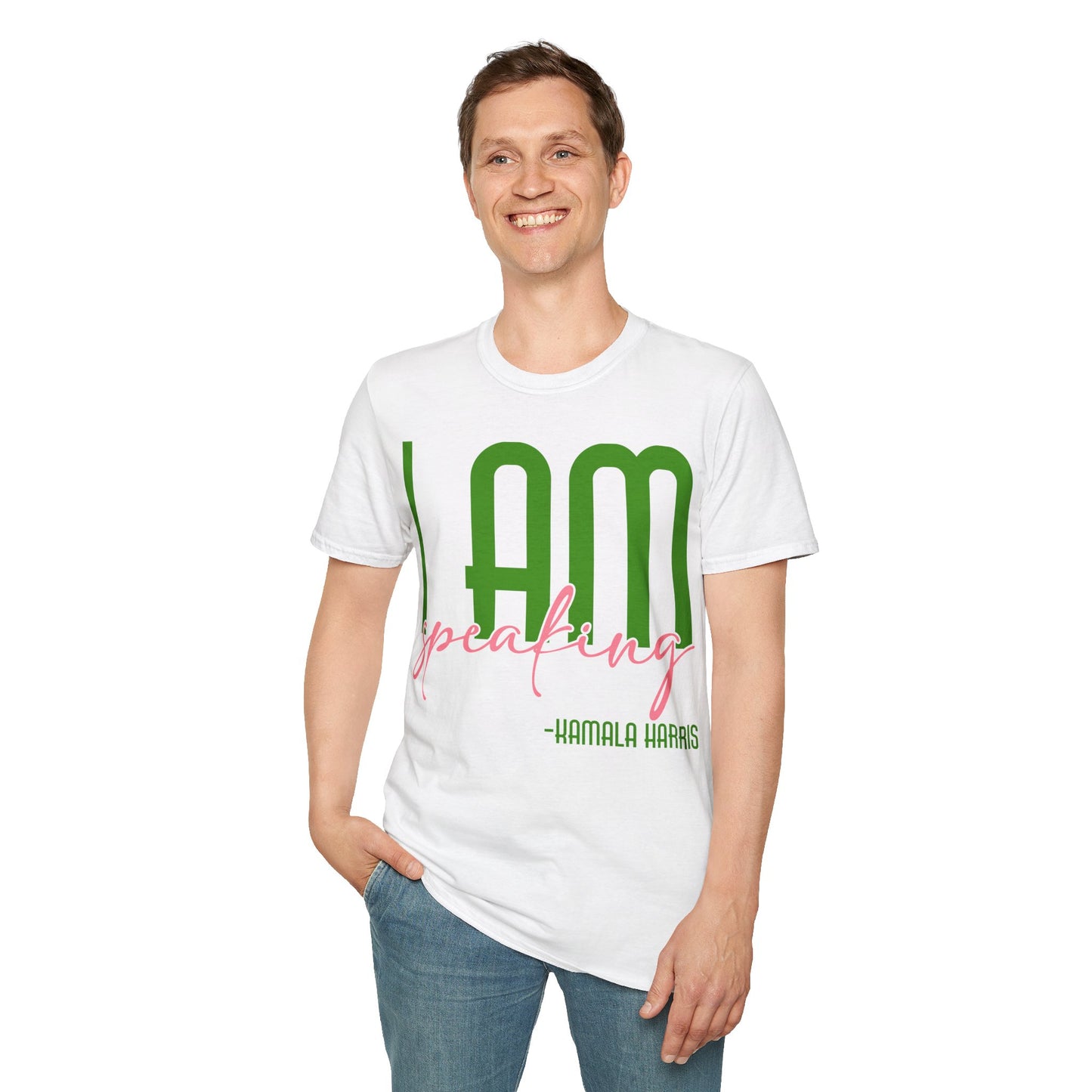 I am speaking Unisex Softstyle T-Shirt