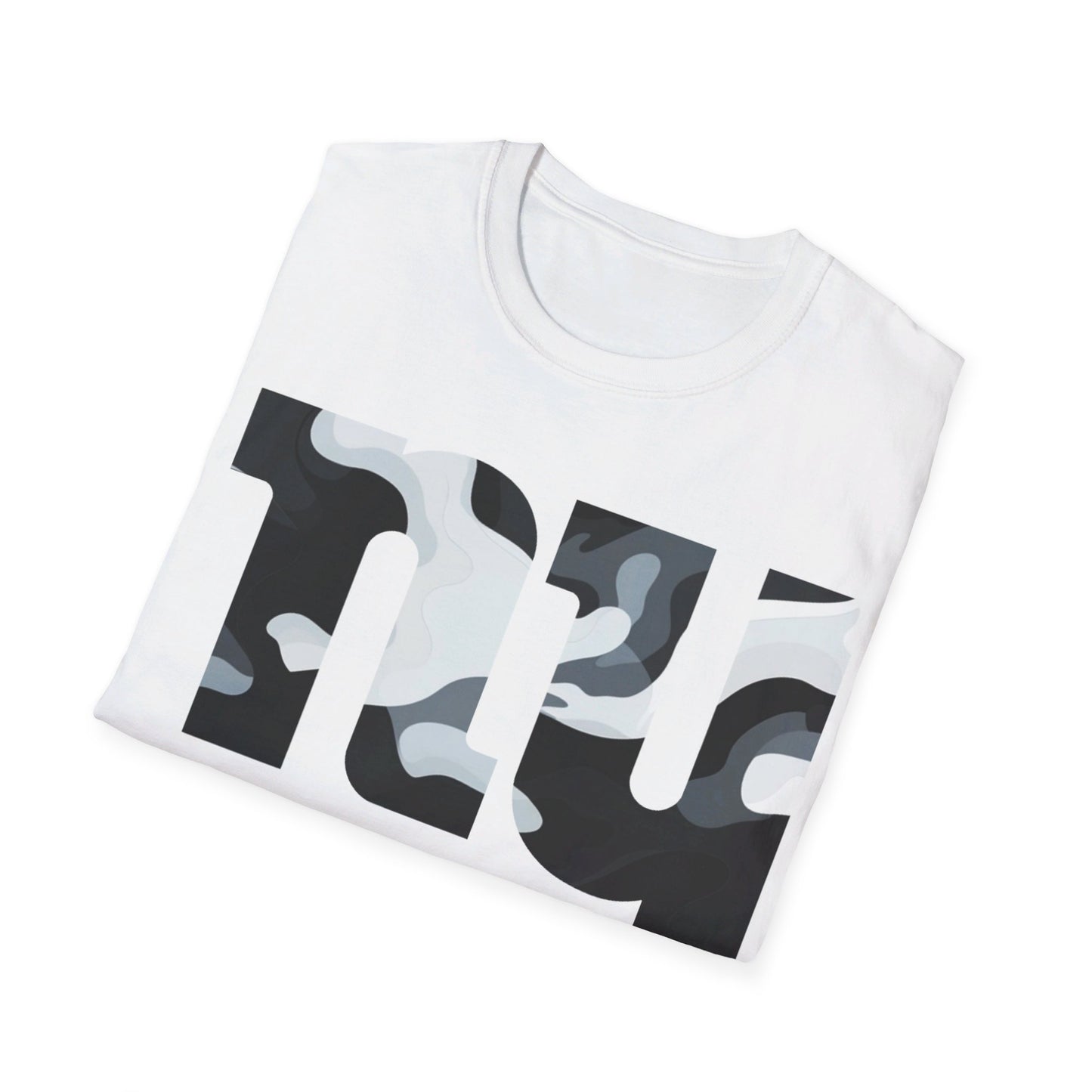 NY Black Camo Unisex Softstyle T-Shirt