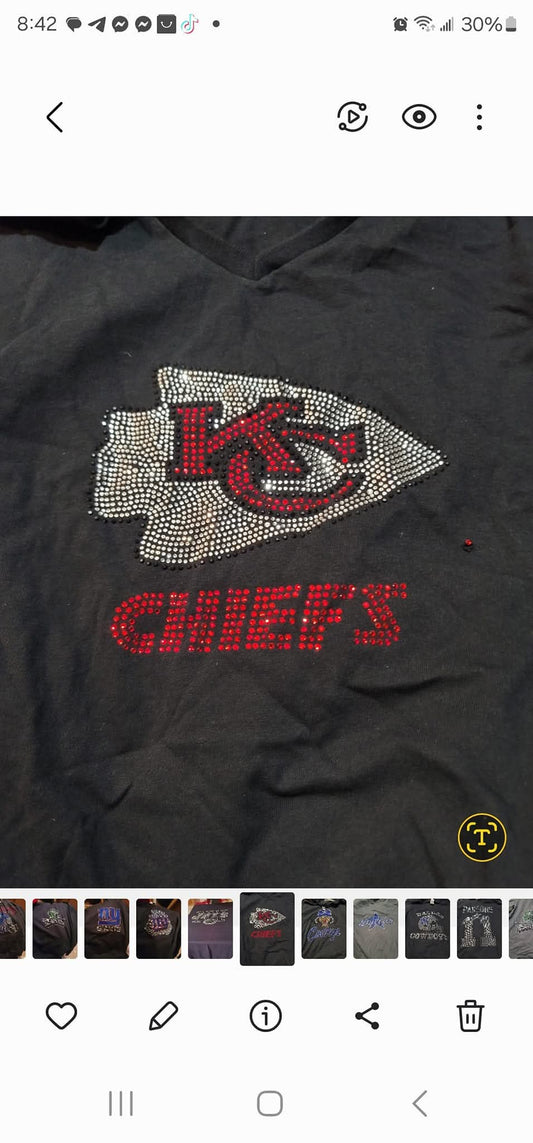 KC bling shirt
